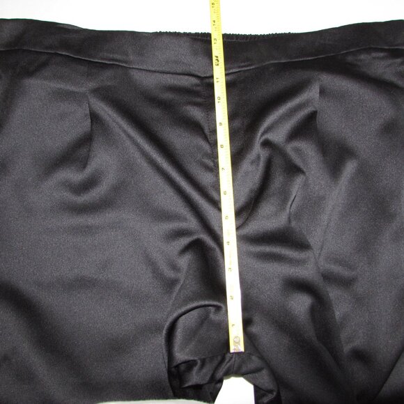 Woman's  Time True Black Wide Leg Dress Pants Size XL (16-18) - Picture 16 of 16